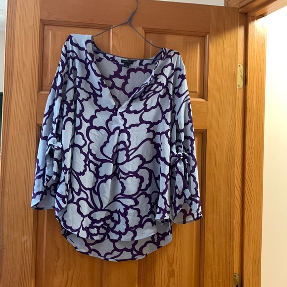 Ann Taylor Floral Blouse - Size L - Picture 1 of 4